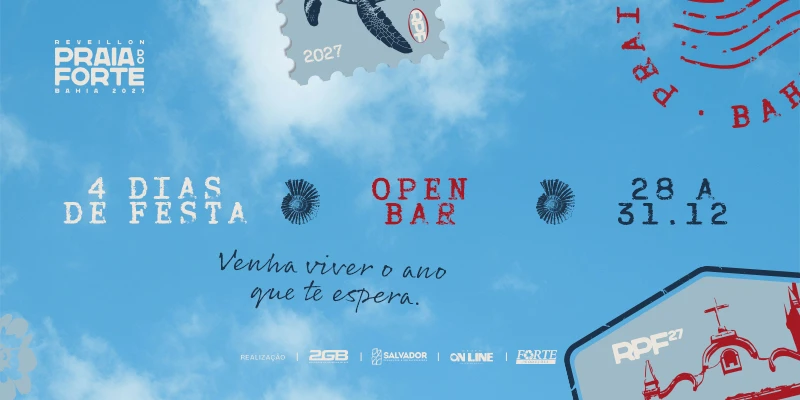 Réveillon Praia do Forte 2027